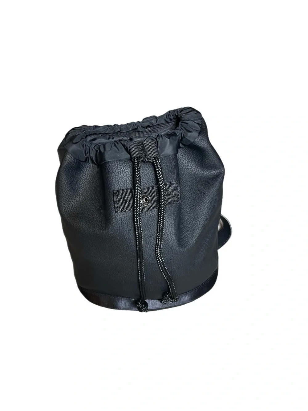 NWOT: ADIDAS Premium Mini Faux Leather Black Backpack